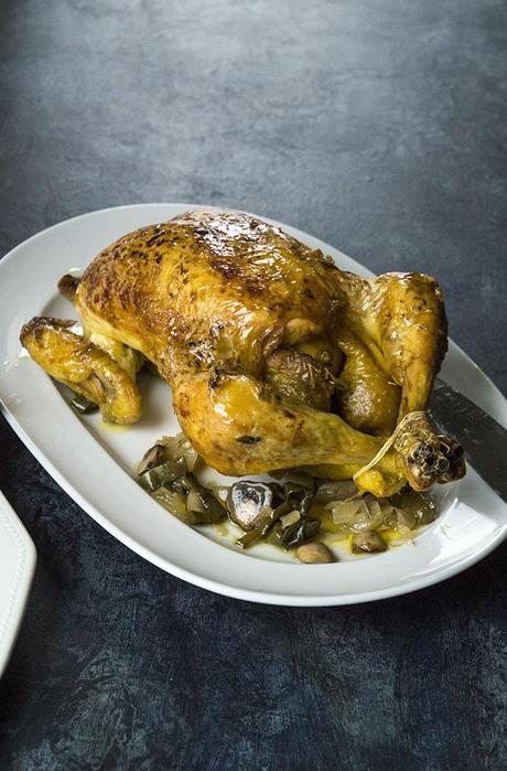 POLLO ASADO AL LIMÓN