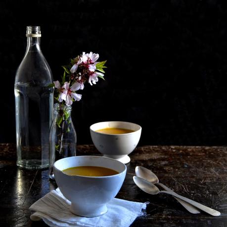 CREMA DE LENTEJAS ROJAS CON CÚRCUMA