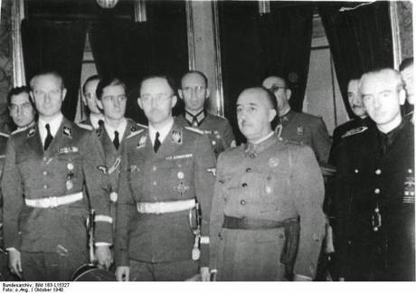 Himmler de visita en España