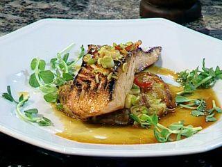 Salmón marinado de cítrico