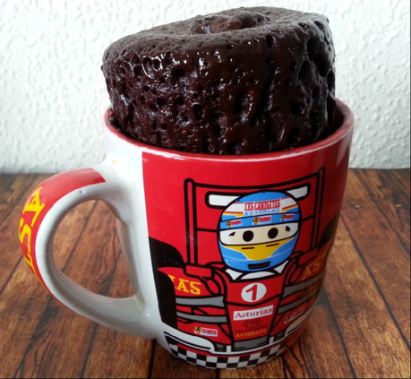 Mug cake de chocolate Mug cake de chocolate