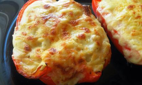 Pimientos Rellenos de Coliflor