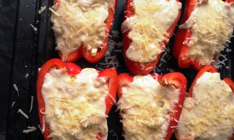 Pimientos Rellenos de Coliflor