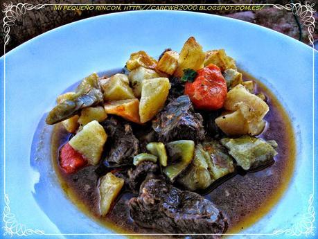 Carrilladas de ternera estofadas
