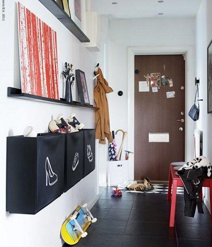 Recibidores pequeños con mucho encanto