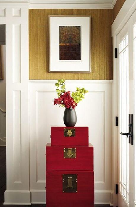 Recibidores pequeños con mucho encanto