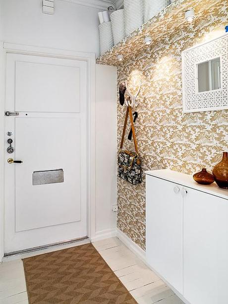 Recibidores pequeños con mucho encanto