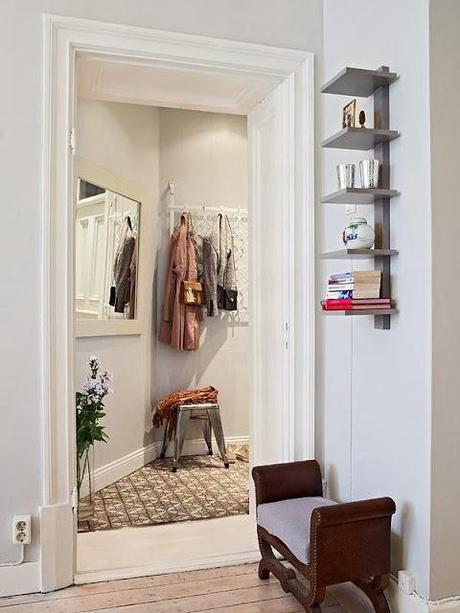 Recibidores pequeños con mucho encanto