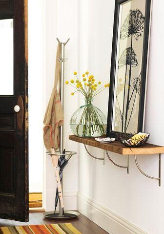 Recibidores pequeños con mucho encanto