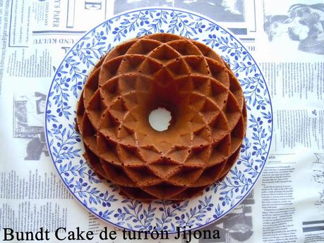 Bundt Cake de Turrón de Jijona