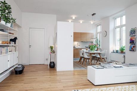 ESTILO NÓRDICO CON ESPACIOS ABIERTOS