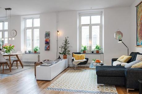 ESTILO NÓRDICO CON ESPACIOS ABIERTOS