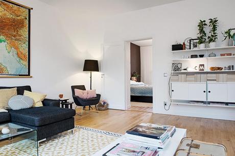 ESTILO NÓRDICO CON ESPACIOS ABIERTOS