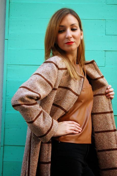 MIÉRCOLES CON ESTILO: striped coat by Guillermina Ferrer MIÉRCOLES CON ESTILO: striped coat by Guillermina Ferrer