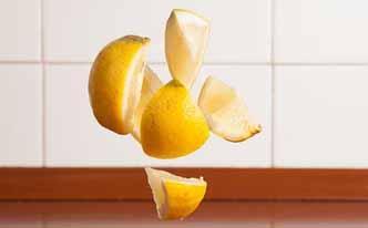 Limón para una buena higiene bucal