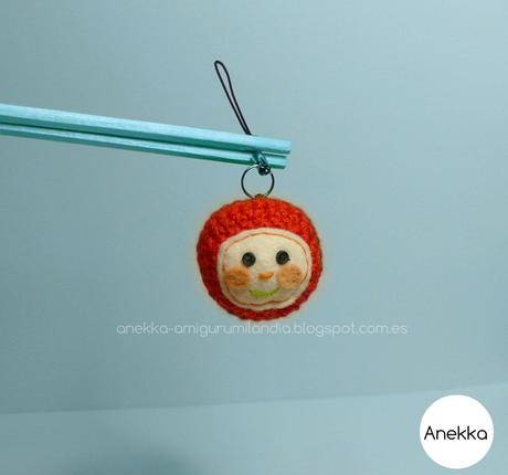 keychain tomato anekka handmade