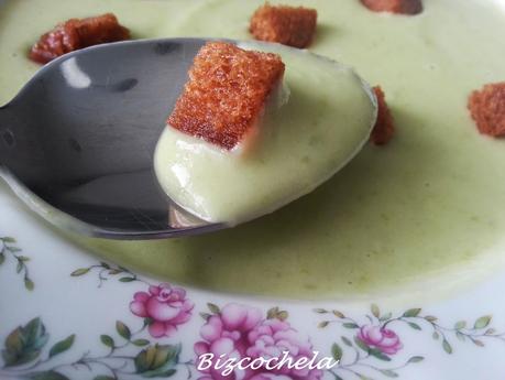 CREMA DE CALABACINES Y QUESITOS