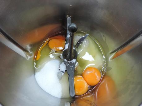 Bundt cake de manzana.