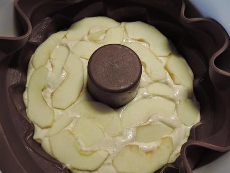 Bundt cake de manzana.