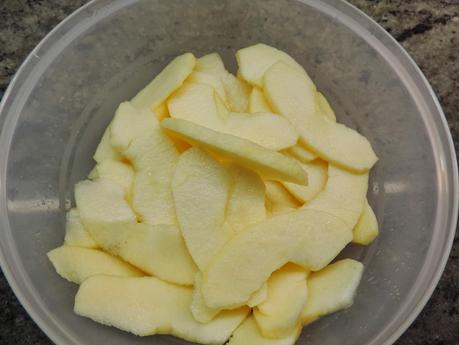 Bundt cake de manzana.