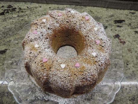 Bundt cake de manzana.