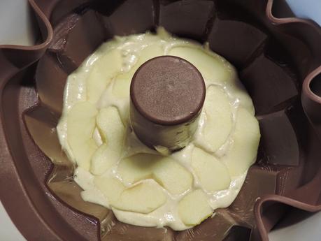 Bundt cake de manzana.