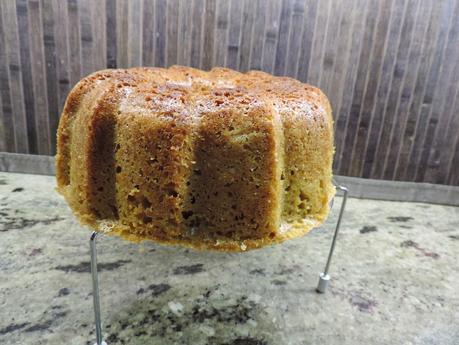 Bundt cake de manzana.