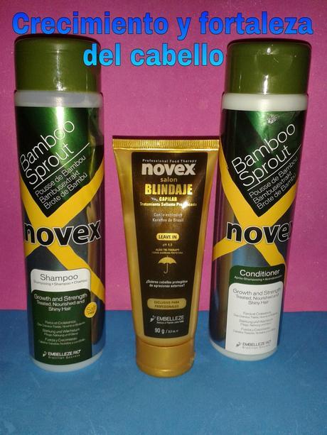 Pack fuerza y crecimiento del cabello Novex