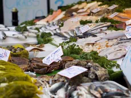 mercado semanal st albans pescado