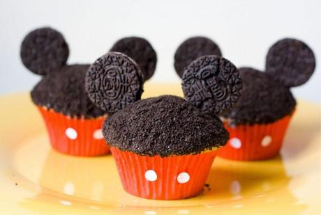 Cupcakes de Mickey