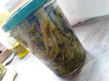 como hacer conservas de verduras broccolisottolio8