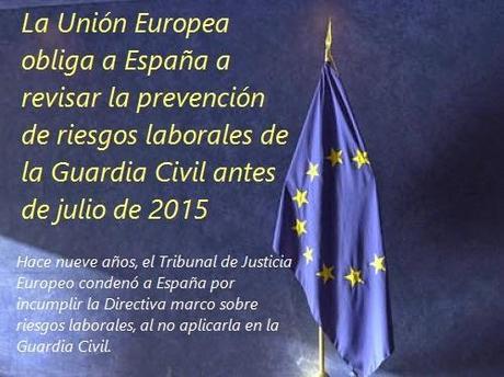 MobbingMadrid La UE obliga a España a revisar la PRL de la Guardia Civil antes de julio de 2015