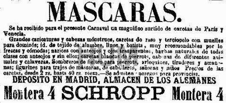 Pérez Galdós y el Carnaval de 1865