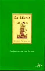 Marcas, IX: Ex libris. Confesiones de una lectora.