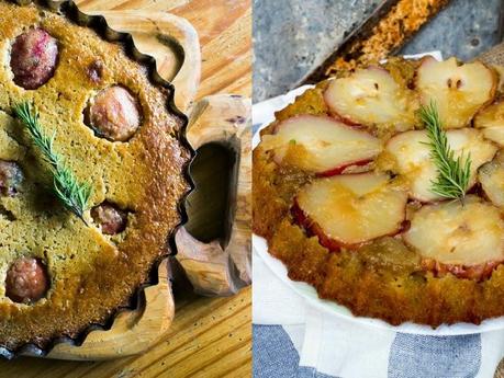 VACACIONES EN EL CAMPO: POLENTA Y TOMATES ASADOS AL DISCO Y TARTA INVERTIDA DE PERAS **2DA PARTE**