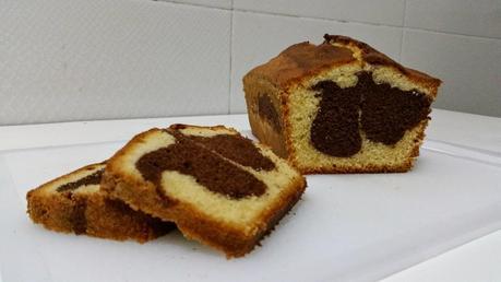 Bizcocho marmolado
