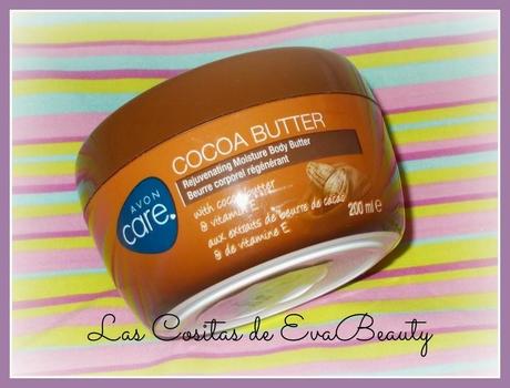 Gama Cocoa Butter de Avon : Crema de manos y manteca corporal.