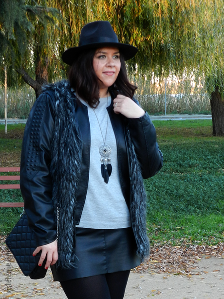 Outfit Fur Vest: lo que no mata engorda