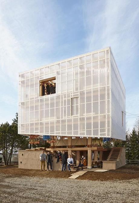 Nest We Grow (Japón), por College of Environmental Design UC Berkeley + Kengo Kuma & Associates