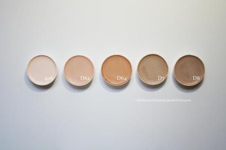 Maquillaje corrector: Dermacolor de Kryolan (Swatches)