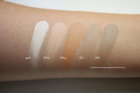 Maquillaje corrector: Dermacolor de Kryolan (Swatches)