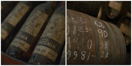 En las bodegas de Rafael López de Heredia