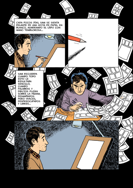 Sam Zabel y la pluma mágica, de Dylan Horrocks. Aventuras y metacómics.