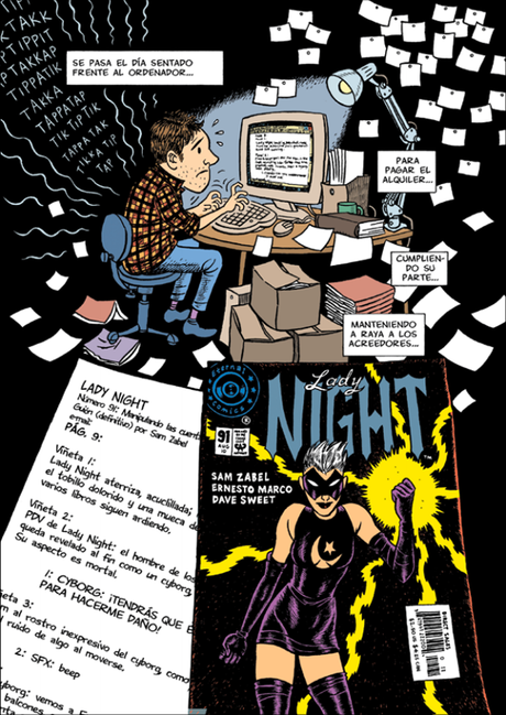 Sam Zabel y la pluma mágica, de Dylan Horrocks. Aventuras y metacómics.