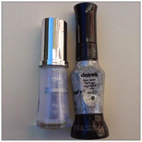 Nail Art Francesa en Plata