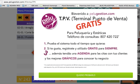 Crece Pelugestion.com con su TPV gratis para peluquerías y centros de estética TPV gratis para peluquerías y centros de estética