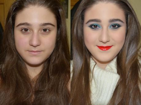 Antes & Después del maquillaje ~ Petrol