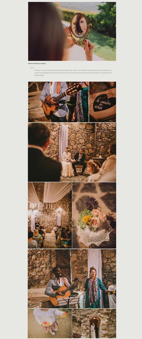 Featured on You May Franch Kiss the Bride! boda en el bosque en Barcelona www.bodasdecuento.com