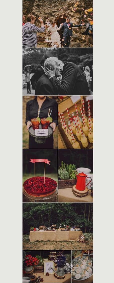 Featured on You May Franch Kiss the Bride! boda en el bosque en Barcelona www.bodasdecuento.com