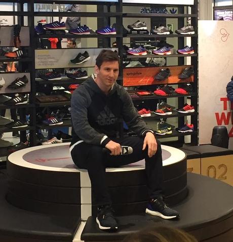Adidas presenta junto con Leo Messi su nueva tienda is all in de Barcelona  - Paperblog